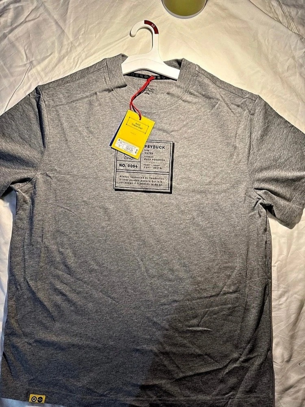 Limited Edition Target Exclusive Pokémon Adult Trainer Shirt Graphic Tee in Gray